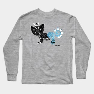 blue king mexican tiger ecopop Long Sleeve T-Shirt